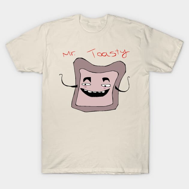 Mr. Toasty T-Shirt by GrimKr33per